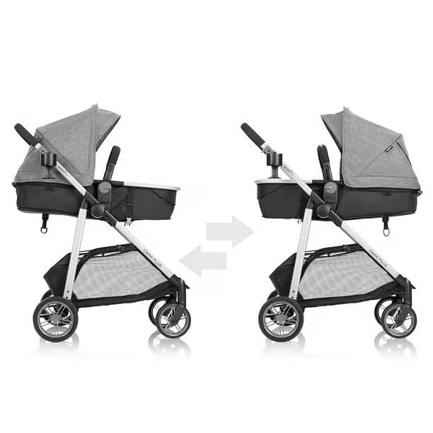 Evenflo Omni Plus Modular Travel System + Infant Car Seat 3