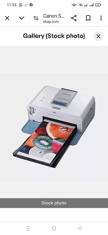 Canon Digital Selphy Compact Printer (CP 510) 100% Tottely Original 1