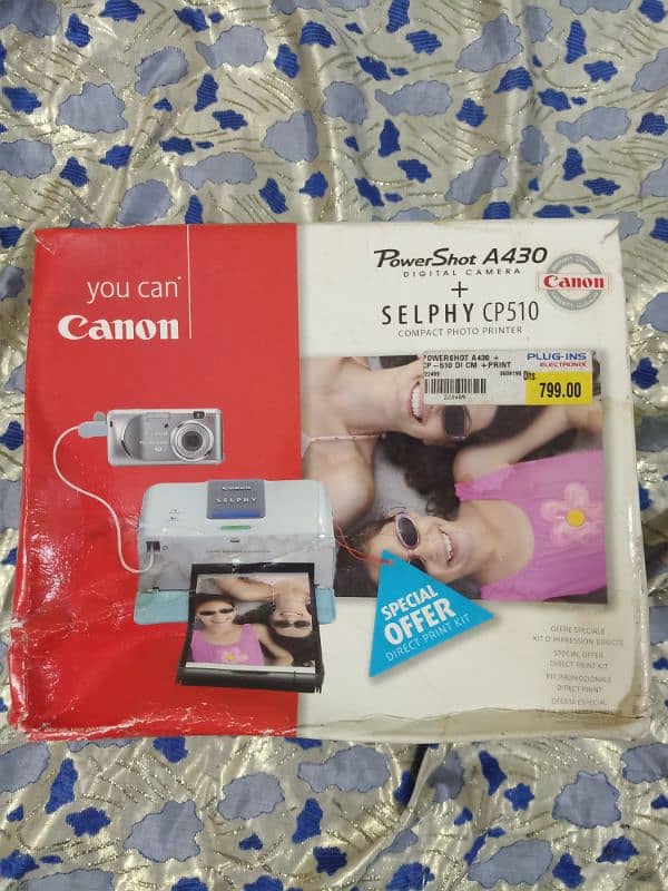 Canon Digital Selphy Compact Printer (CP 510) 100% Tottely Original 5