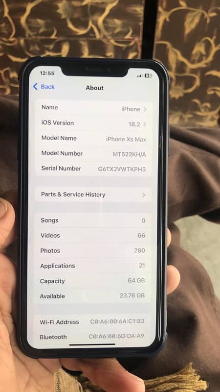 iPhone XS MAX 64gb dual pta only sale 7