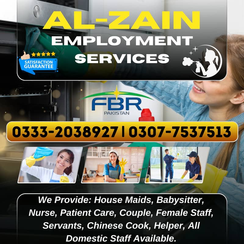 We Provide All Domestic Staff Drvier Cook Couple Maid Nanny Nurse Help 3