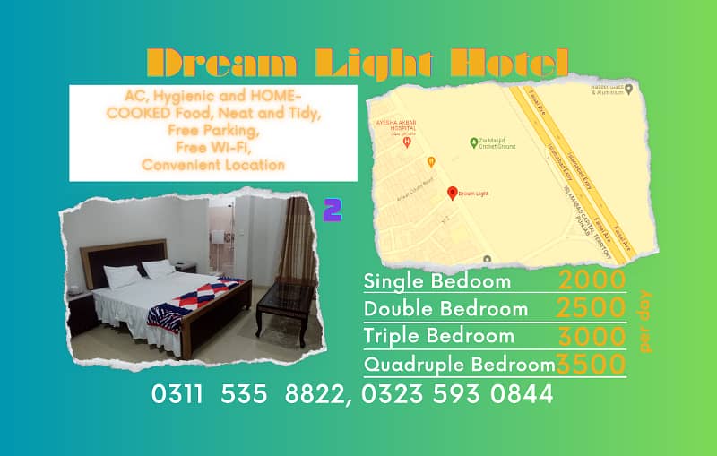 Family-Friendly Hotel Rooms for Rent! On Daily Weekly and Monthly Basis 0