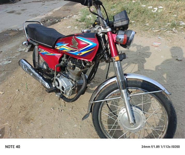 Honda CG 125 Punjab No 3