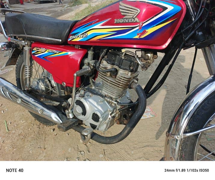 Honda CG 125 Punjab No 4