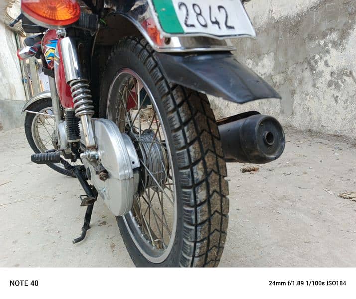 Honda CG 125 Punjab No 7