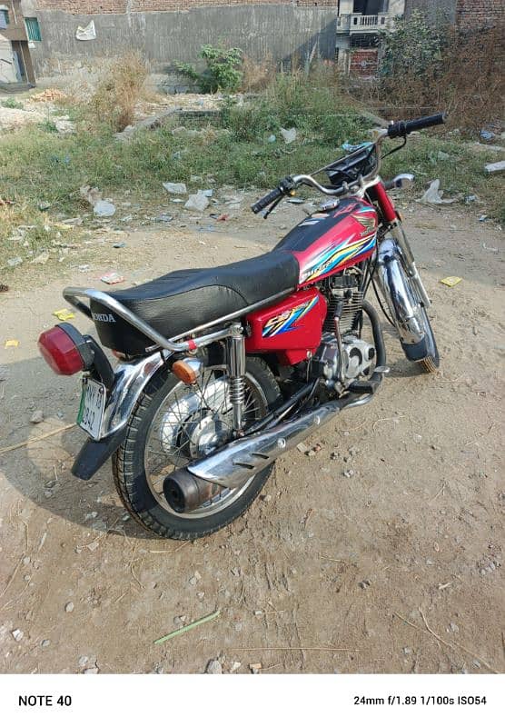 Honda CG 125 Punjab No 8