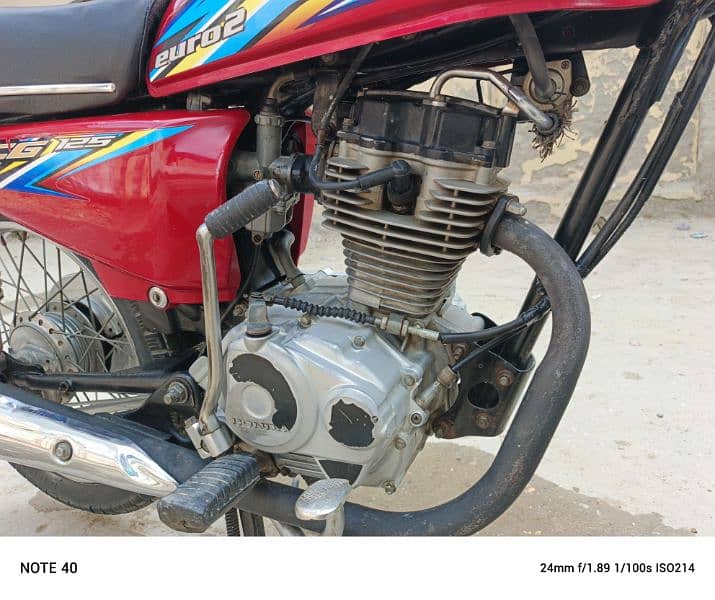 Honda CG 125 Punjab No 9