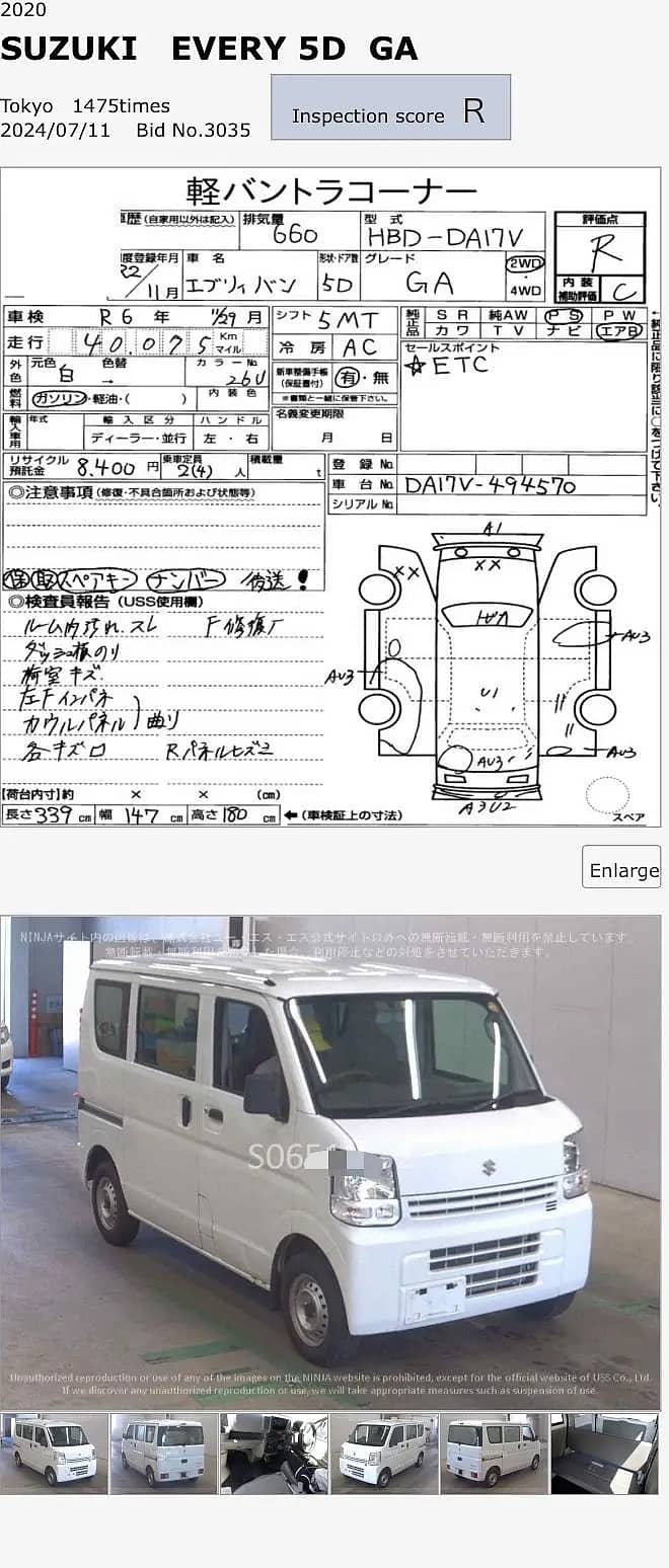 SUZUKI EVERY MANUAL 2020 MODEL LOW MILES 4