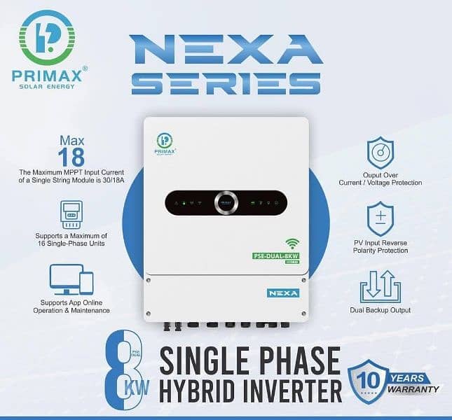 PRIMAX NEXA PSE-DUAL-8Kw 0