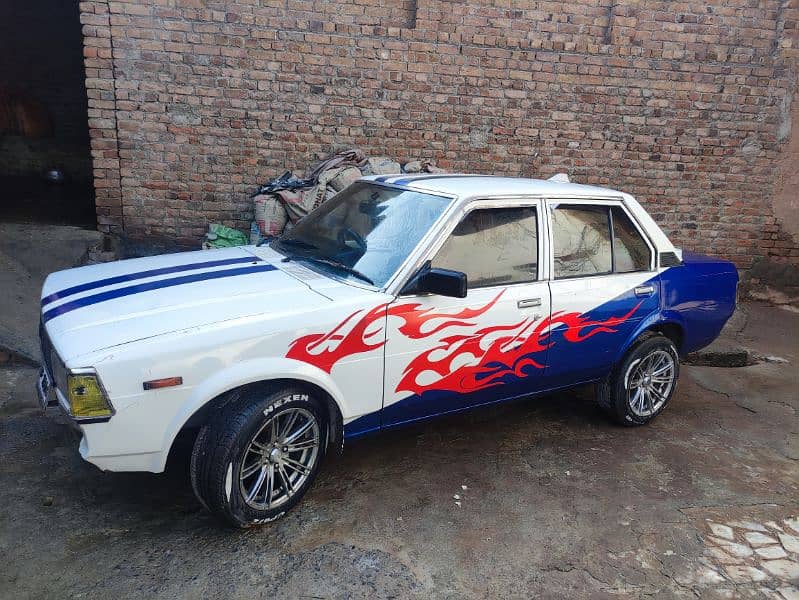 1982 corolla modified special rim music system ke70 1