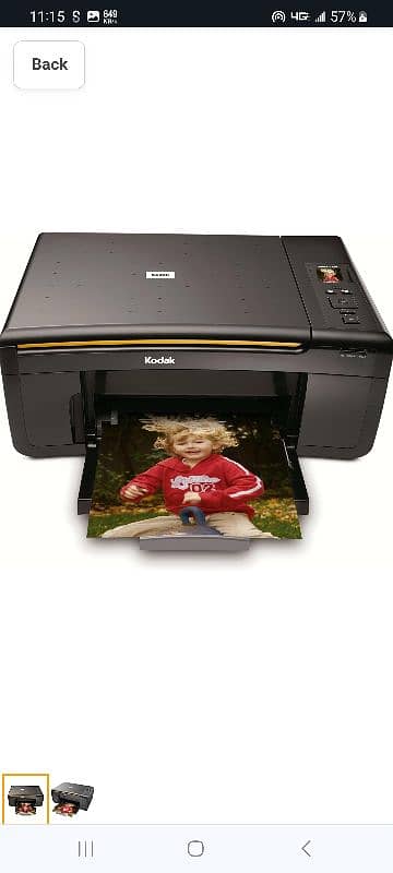 Kodak Esp 3250 All in one printer 8