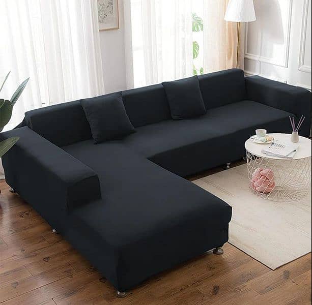 L shape sofa cover 6