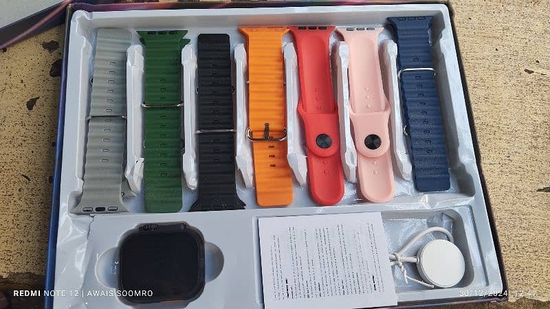 7 Straps Ultra Smart watch 1