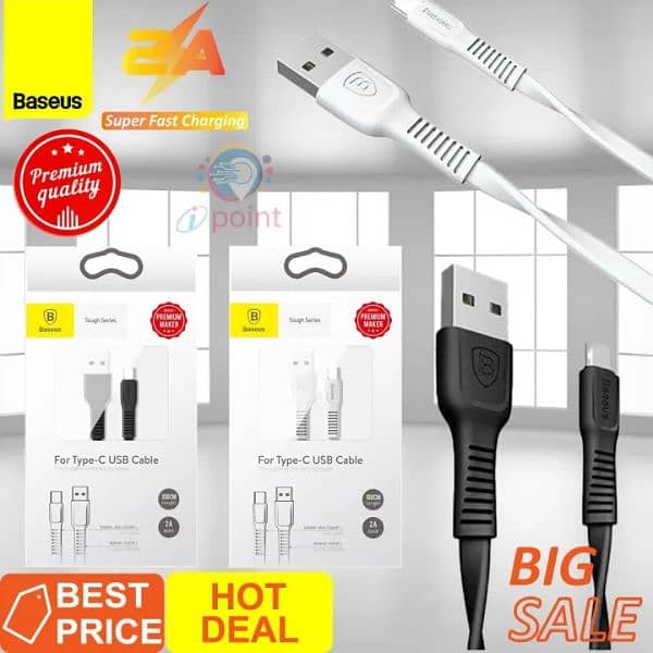 Baseus Tough Series Charging Cables - Non Breakable 2