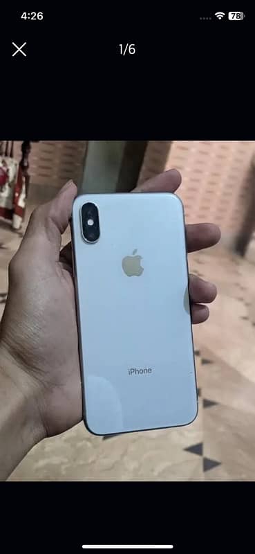 iphone x 265 gb all okay only battery change 0