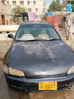 Honda Civic EXi 1992 sunroof variant