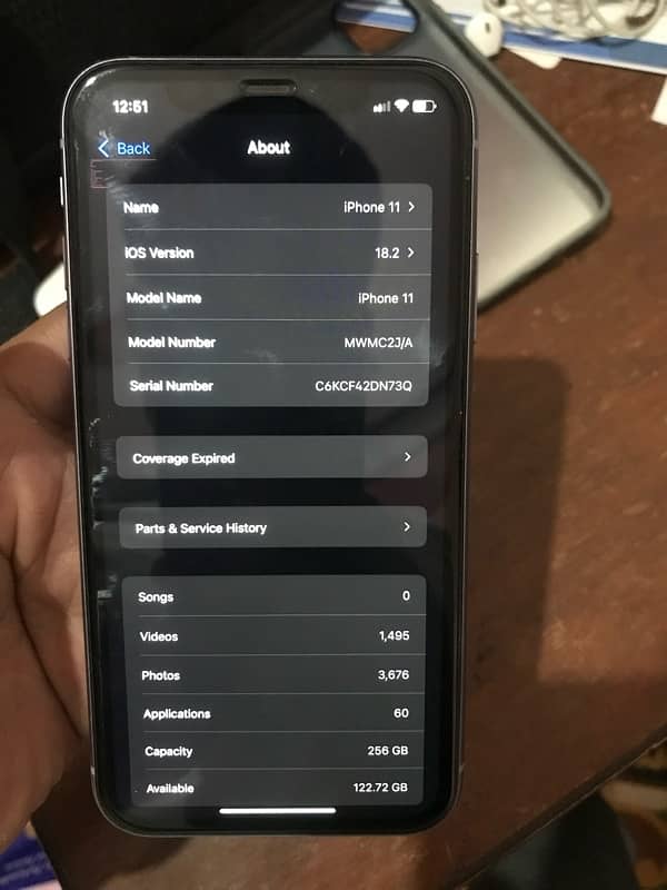 iphone 11 PTA Approved 256 GB (urgent sale) 6