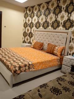 Par Day short time One BeD Room apartment Available for rent in Bahria town phase 4 and 6 empire Heights 2 Family apartment