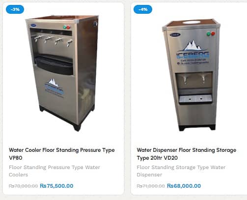 Water Coolers and Chillers | Water Coolers and Chillers in Pakistan 1