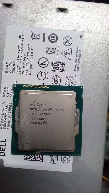 Core i7 4gen processer and h81 Asus board 0