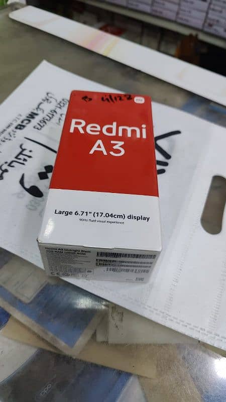 Redmi A3 4/128 Just Box Open 1