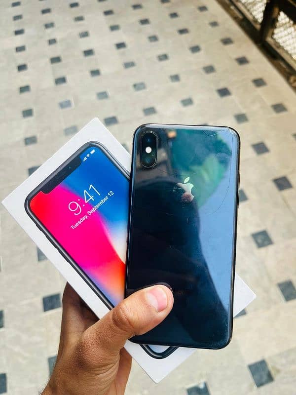 Iphone X (pta approved)0nly cashh!! 0