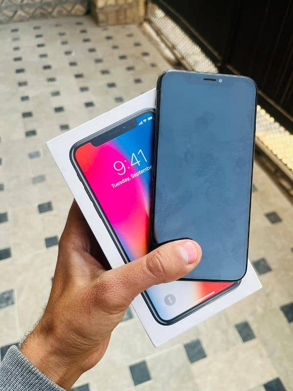 Iphone X (pta approved)0nly cashh!! 1