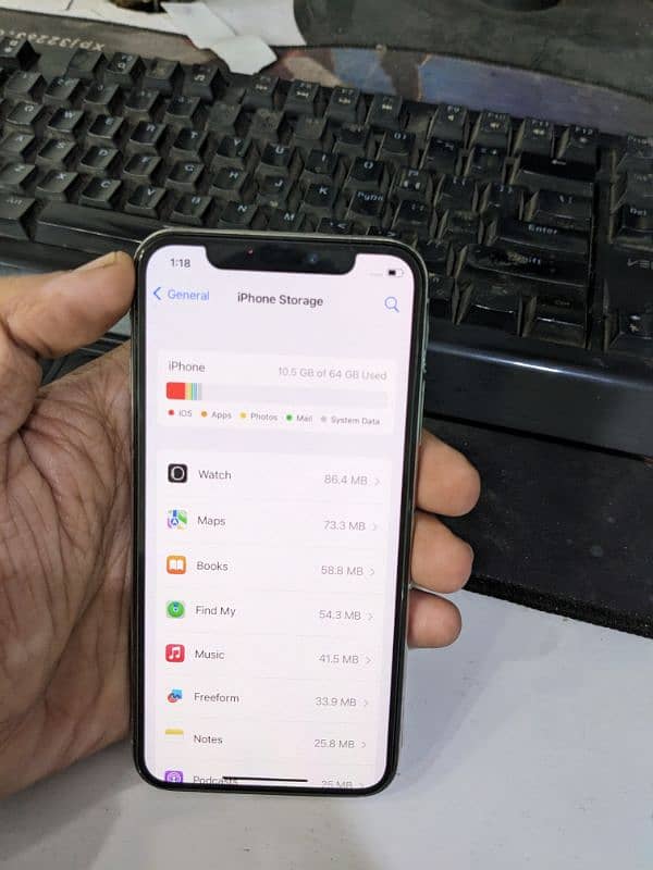 iphone x 64GB PTA approved 4