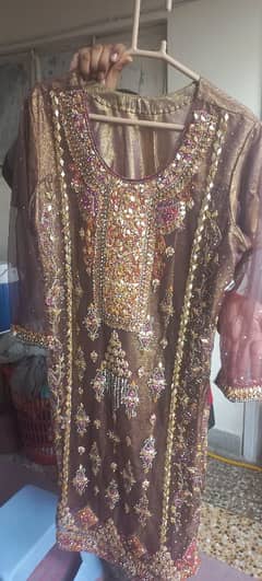 preloved gota work gharara 3 piece