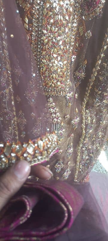 preloved gota work gharara 3 piece 3