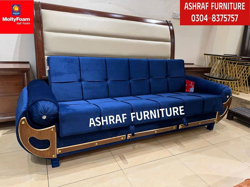 Sofa cum bed/Double cumbed/Sofa/LShape/Combed/Dewan/Double bed/Bed set 1