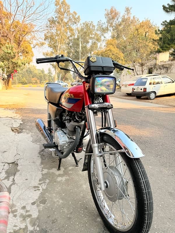 Honda CG 125 (2024) Islamabad Registered 0