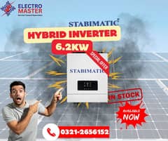 6.2Kw Hybrid Solar Inverter | Dual Output | WIFI Option