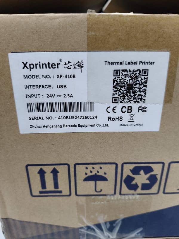 X PRINTER 410B thermal receipt and label 1