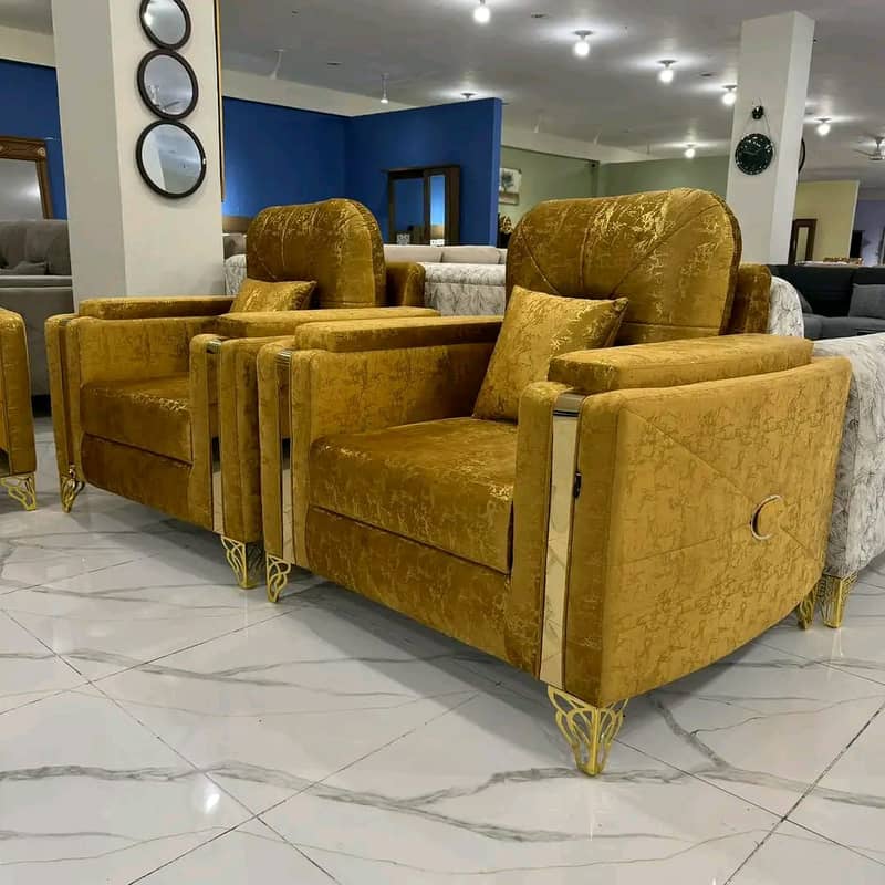 Sofa Set / 5 Seater Sofa / Luxury Sofa / Cushion Sofa / Five Seater 8