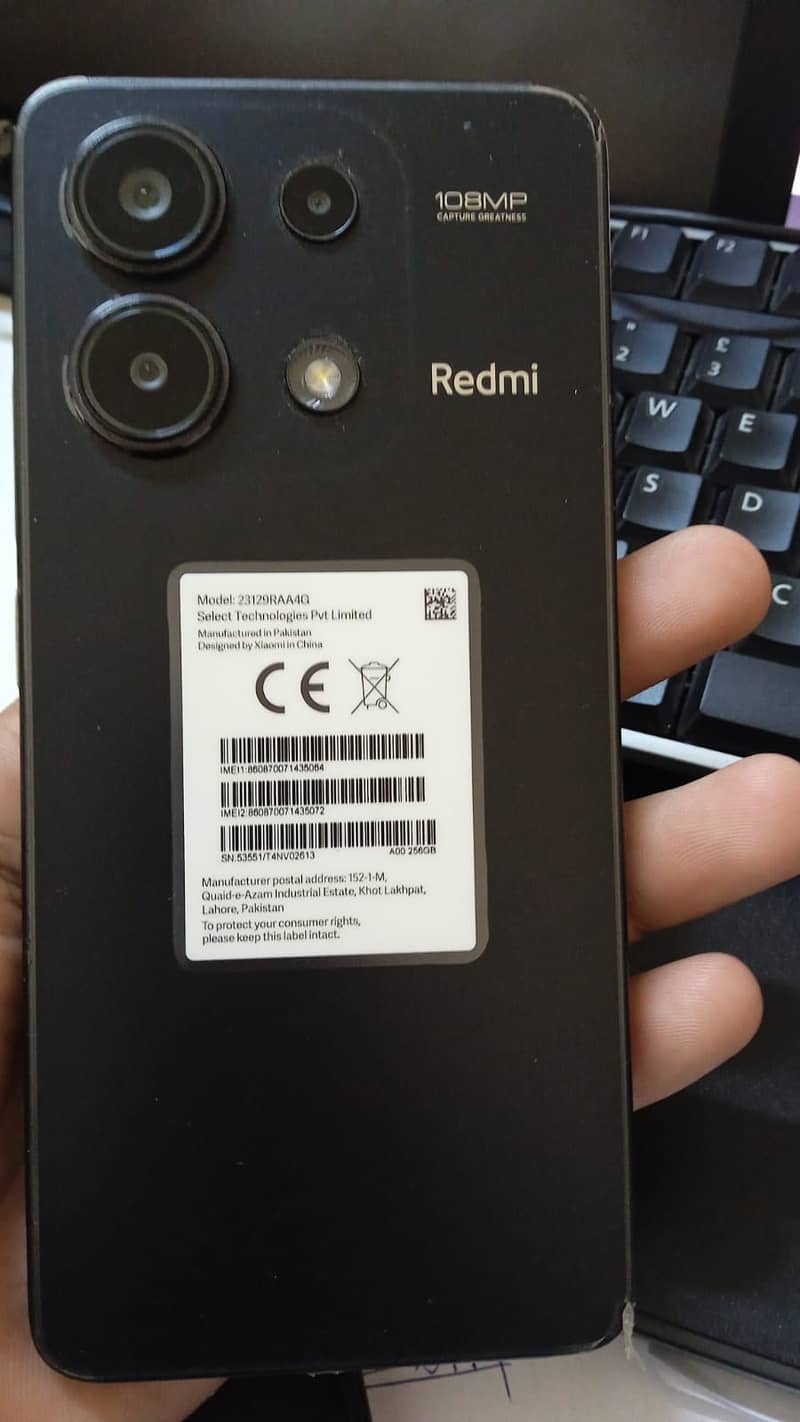 Realme note 13 0