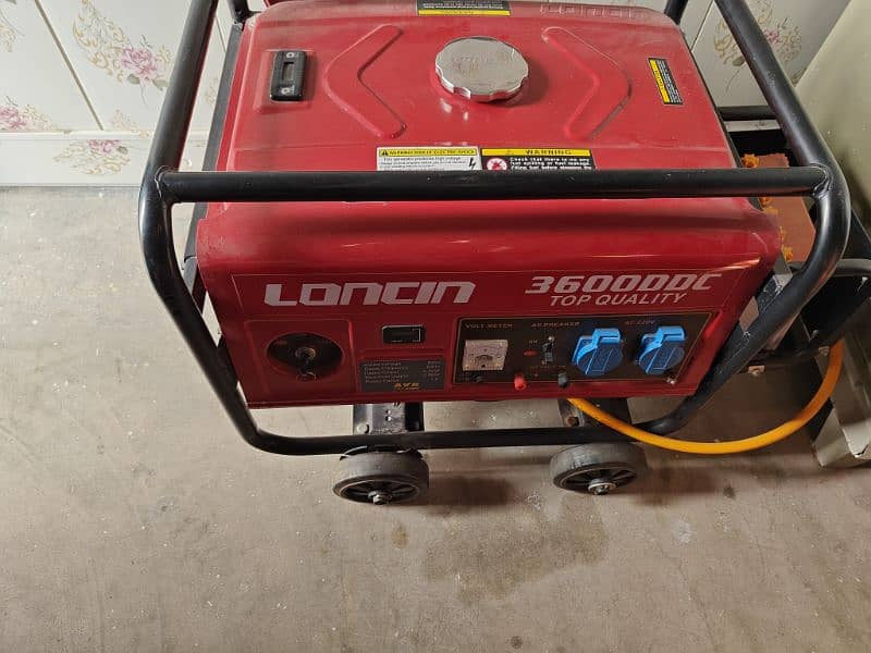 Loncin 3.5 KVA (Almost New) Generator 1