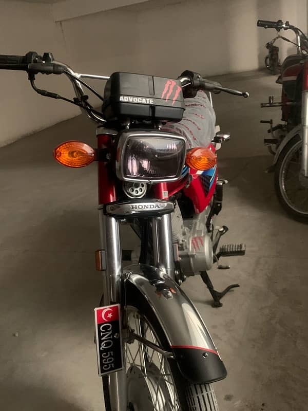 Honda CG-125 islmb numb all oky fresh bike new 1