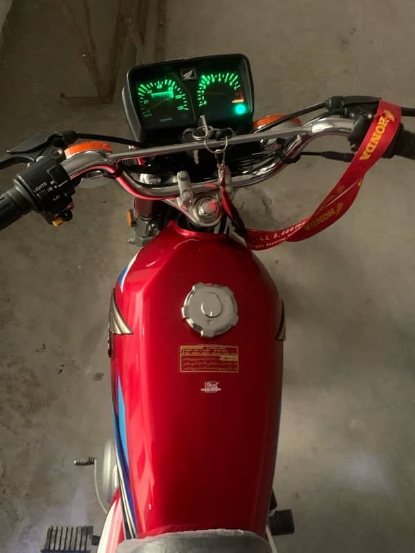 Honda CG-125 islmb numb all oky fresh bike new 5