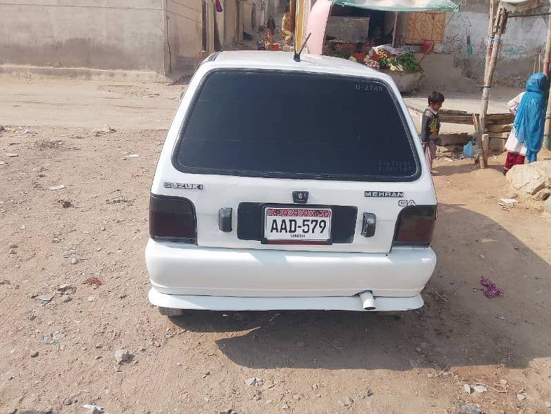 Suzuki Mehran VXR 1996 White Color 4