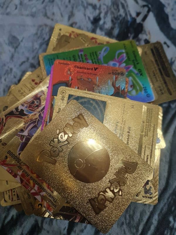 golden pokemon cards 0