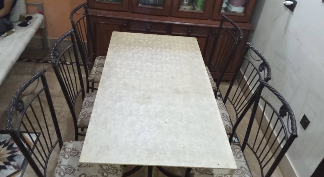 Six sitting Dining Table for sale 4