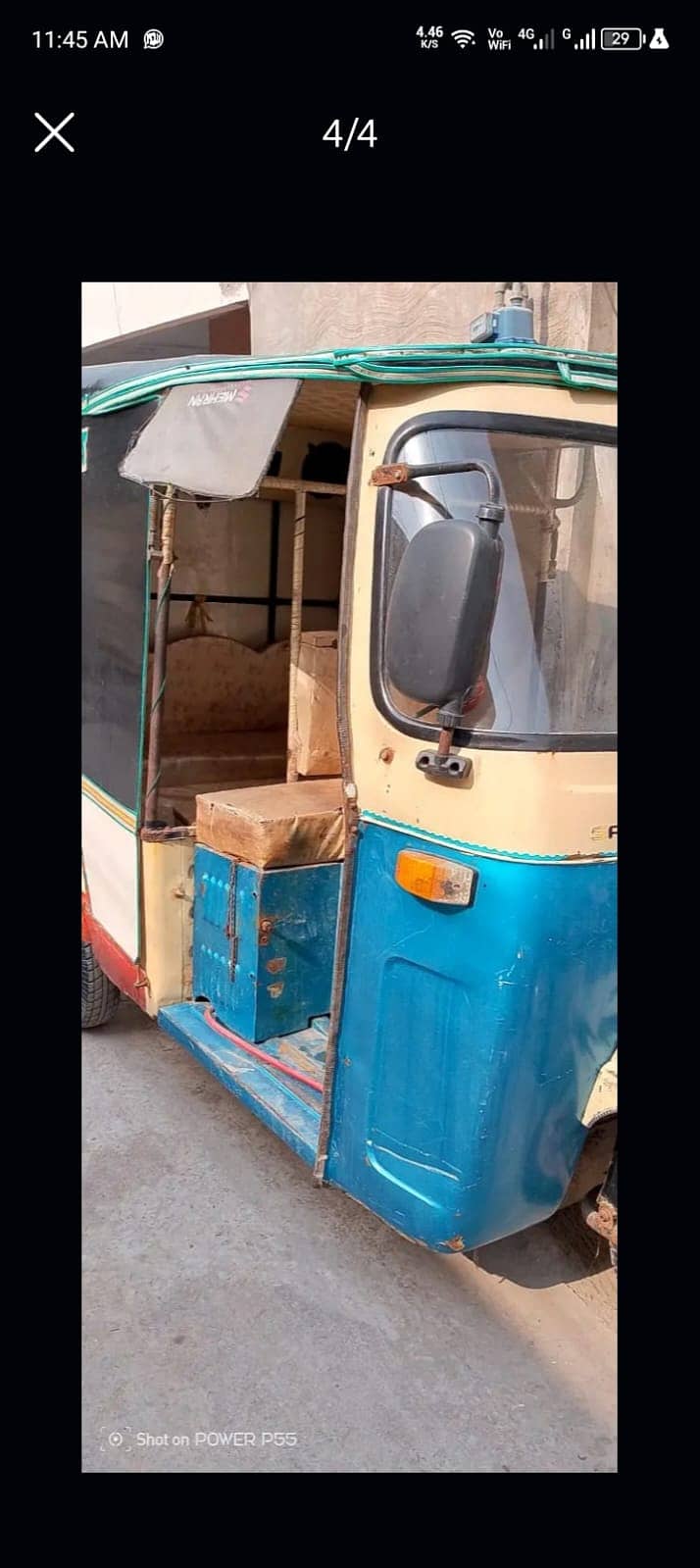 "2017 Model Rickshaw for Sale – Excellent Condition, Lightly Used for 2