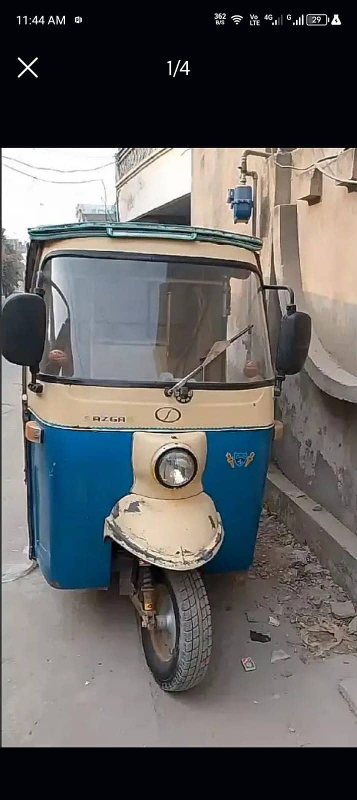 "2017 Model Rickshaw for Sale – Excellent Condition, Lightly Used for 3