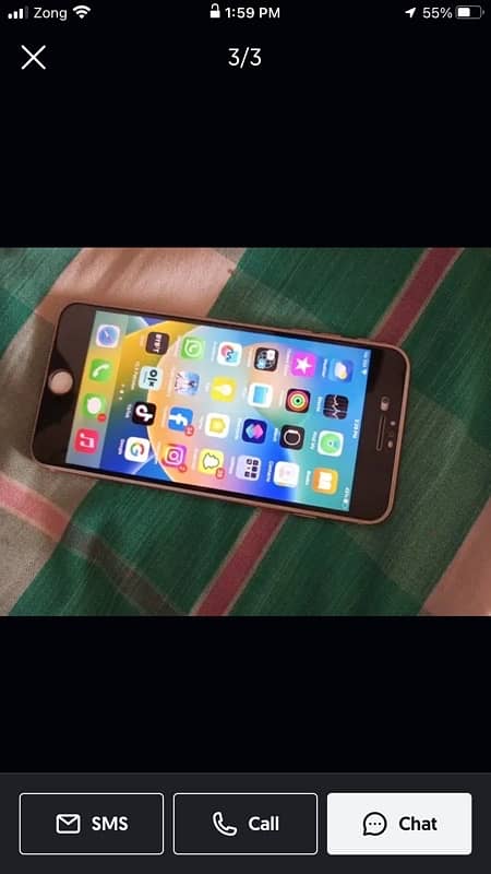 I phone 8 + for sale golden colour 2