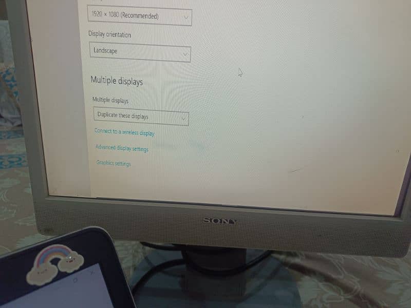 Sony 16 inch lcd monitor 1