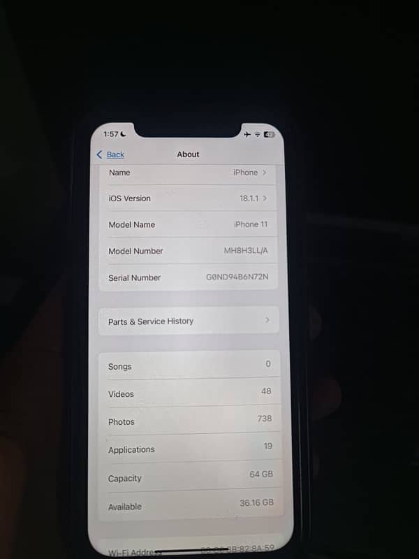 cheap iphone 11 working all ok 64gb jv 6