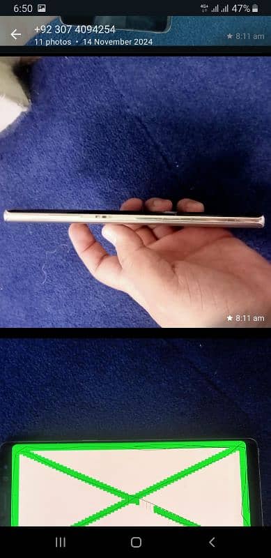 samsung note 8 pta aproved 7