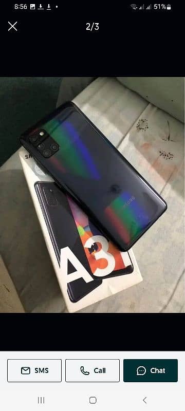 Samsung galaxy a31  Any no folt  Home use 1