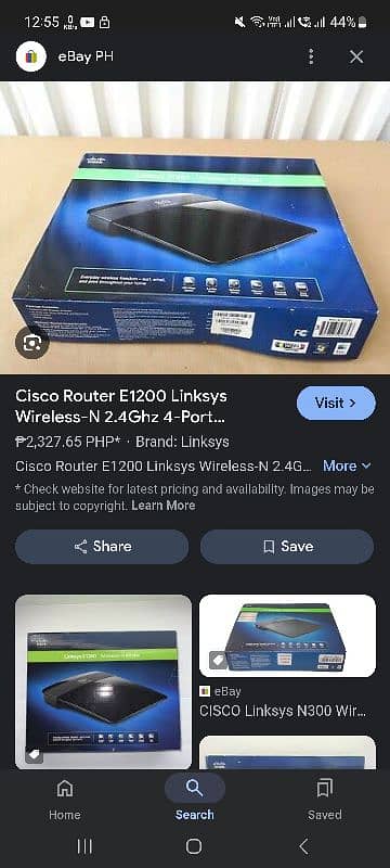 Linksys E 1200 wifi 2